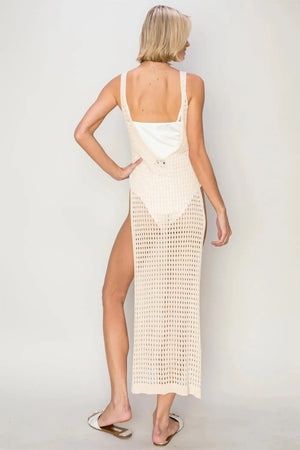 Endless Summer Crochet Beach Cover Up Dress women outfit ideas