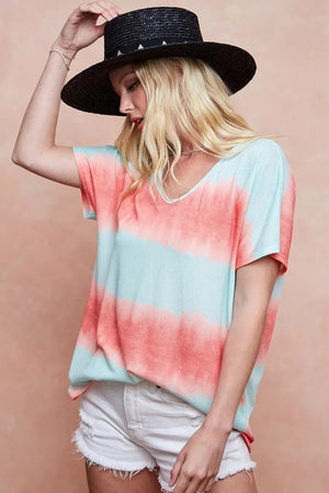 Seaside Tie-Dye Hacci Knit Beach Top women outfit ideas