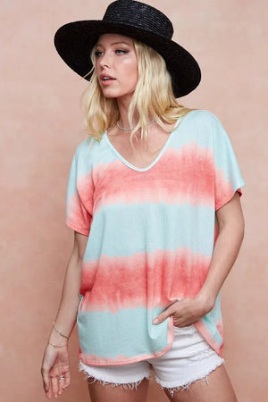 Seaside Tie-Dye Hacci Knit Beach Top women outfit ideas