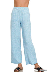 Cloud-Soft Hacci Beach Lounge Pants in Deep Sky women outfit ideas
