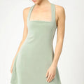 Coastal Active Crisscross Beach Dress in Sage women outfit ideas