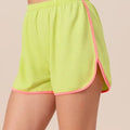 Coastal Cord Rib Side Slit Beach Shorts women outfit ideas