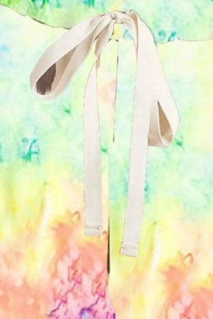 Coastal Tie-Dye Soft Cotton Beach Shorts women outfit ideas