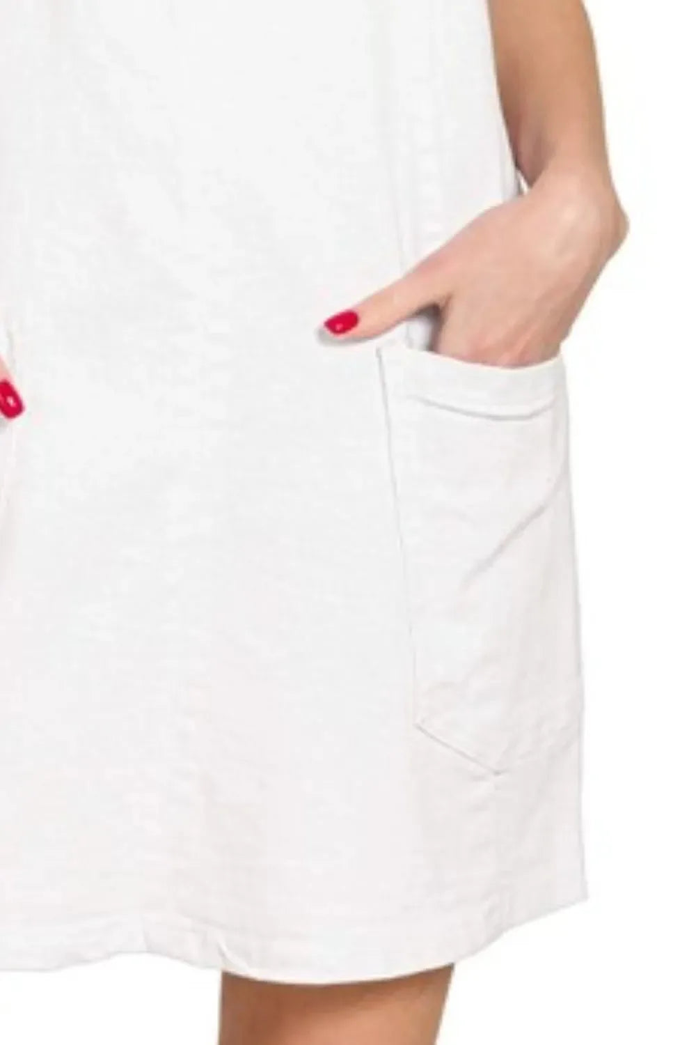 Endless Summer Denim Overall Beach Dress women outfit ideas