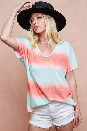 Seaside Tie-Dye Hacci Knit Beach Top women outfit ideas