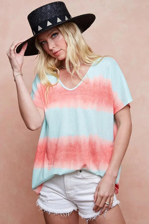 Seaside Tie-Dye Hacci Knit Beach Top women outfit ideas