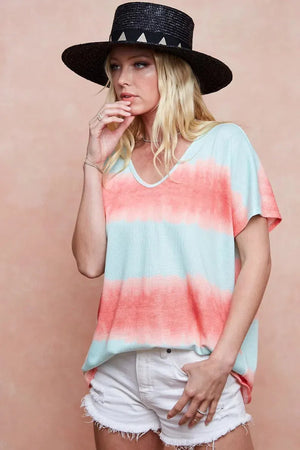 Seaside Tie-Dye Hacci Knit Beach Top women outfit ideas