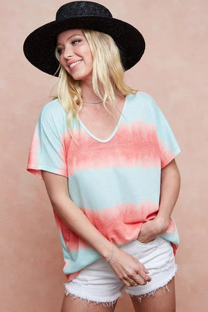 Seaside Tie-Dye Hacci Knit Beach Top women outfit ideas
