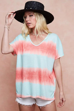 Seaside Tie-Dye Hacci Knit Beach Top women outfit ideas
