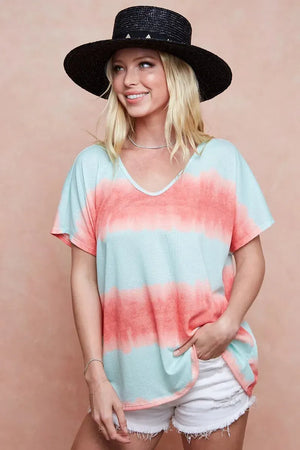 Seaside Tie-Dye Hacci Knit Beach Top women outfit ideas