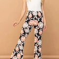 Sunset Flare Stretch Beach Pants in Classic Black women outfit ideas