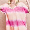 Sunset Tie-Dye Hacci Knit Beach Top women outfit ideas