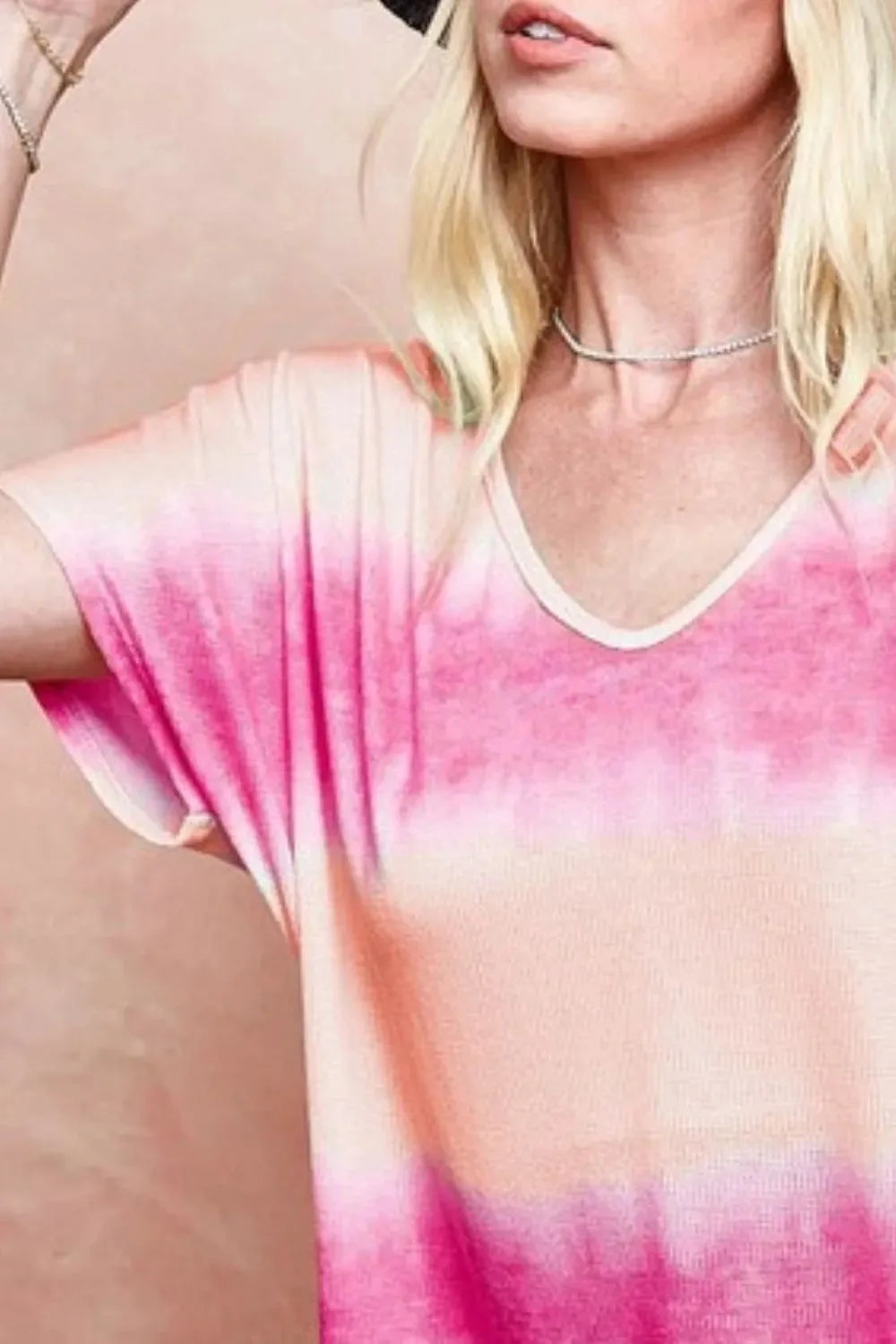 Sunset Tie-Dye Hacci Knit Beach Top women outfit ideas